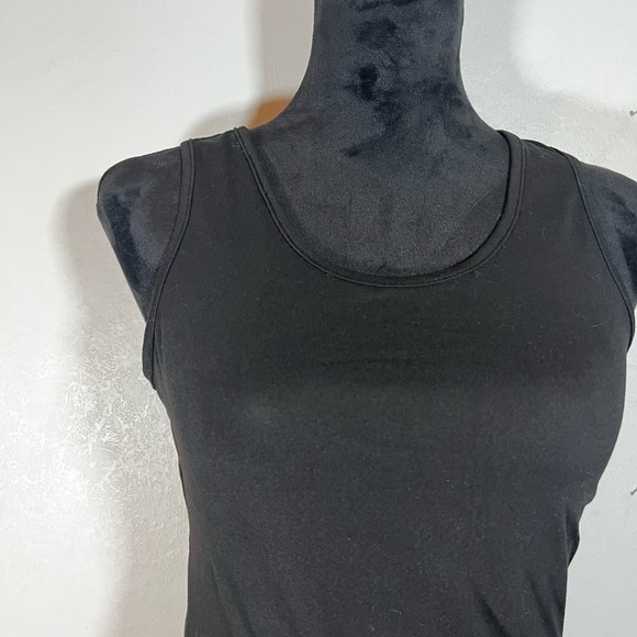 Black Sleeveless Halter Mini Dress - Picture 3 of 5